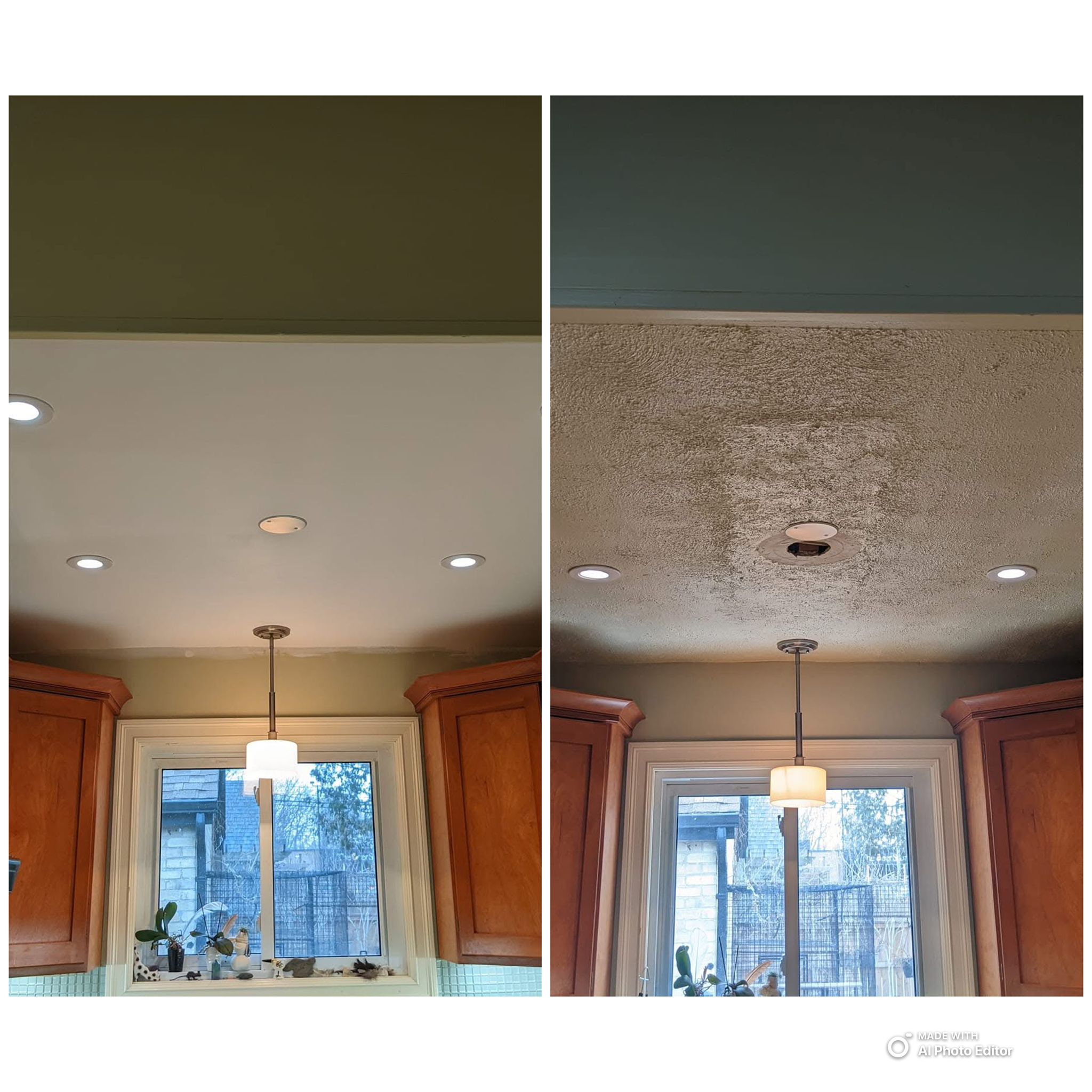 Popcorn Ceiling Removal
